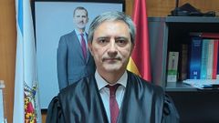 En la imagen, el magistrado Javier Tudela Guerrero