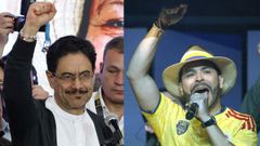 Iv�n Cepeda y Abelardo de la Espriella