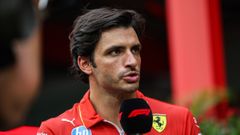 Carlos Sainz.Carlos Sainz piloto de Ferrari