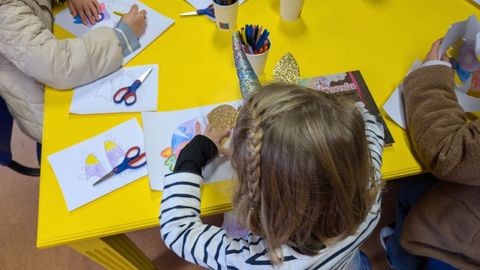 Imagen de la pasada edici�n de los talleres de carnaval de Exponav