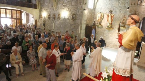 Imagen de archivo de una misa en honor a san Ramón en O Carballiño