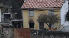 Casa en la que falleci� una mujer en un incendio en Cham�n
