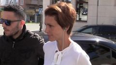 Maria Jes�s Ruiz acude al juicio con Gil Silgado