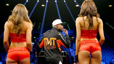 Rueda de prensa de Floyd Mayweather Jr. 
