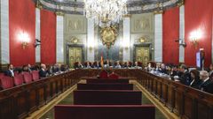 Vista del juicio por el caso Mascarillas, en el Tribunal Supremo.