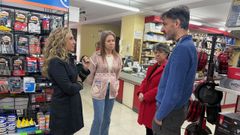 Martina Aneiros visit� la empresa Toelo Enerx�a