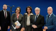 Presentacin de la Base Logstica del Ejrcito de Tierra (BLET), que se ubica en Crdoba, a manos de la Federacin Asturiana de Empresarios (FADE)