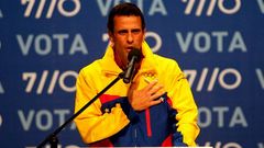 Capriles reconoce su derrota