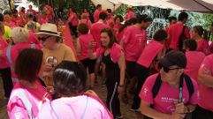 Una de las ediciones anteriores de la marcha solidaria organizada por la asociaci�n  chantadina