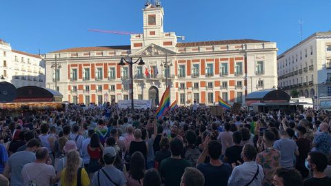 Cientos de manifestantes en Madrid