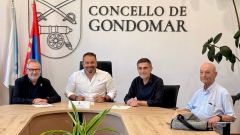 O convenio foi asinado pola Editorial Galaxia, o Concello de Gondomar e o Instituto de Estudos Mi�or�ns.