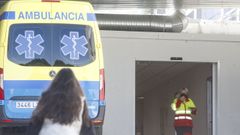 Imagen de archivo de la entrada de Urgencias al CHUF