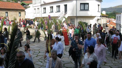 SEMANA SANTA EN BARBANZA, PROCESIN DE LA BORRIQUITA Y BENDICIN DEL DOMINGO DE RAMOS