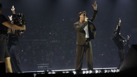 Quevedo en su primer concierto en el Coliseum de A Corua