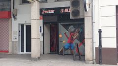 Casa de apuestas, con otro nombre comercial, en la que se produjo el robo en agosto del pasado ao.