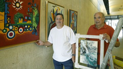 Jos� Moleiro y Julio Calvo exponen en O Carballi�o