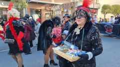 Foto de archivo del desfile de entroido en O Barco.