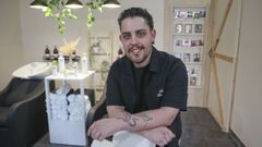 Salgado emprendi� abriendo su propia peluquer�a en un bajo de la plaza de A G�ndara.