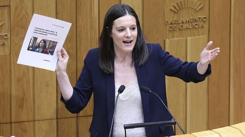 Olalla Rodil, viceportavoz del BNG.