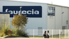 Imagen de archivo de la planta de Faurecia dedicada al ensamblaje de asientos