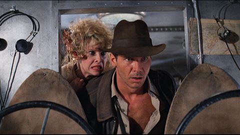 Harrison Ford y Kate Capshaw protagonizan��Indiana Jones y el templo maldito�