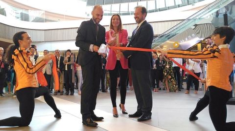 Inauguración de la ampliación del centro comercial Intu, en la que se ha instalado Masymas.Inauguración de la ampliación del centro comercial Intu, en la que se ha instalado Masymas
