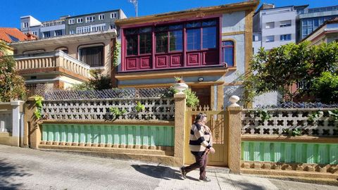 Fachada de la case que se vende en el Campo de Marte por casi 800.000 euros
