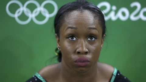 La gimnasta jamaicana Toni-Ann Williams.