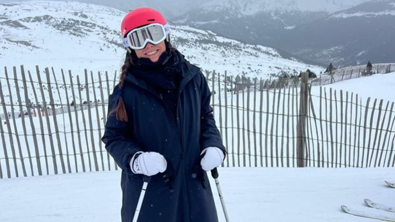 Lucía siempre se va a la nieve en Navidad: «De pequeños íbamos con el coche hasta arriba desde Galicia hasta Francia o Baqueira»
