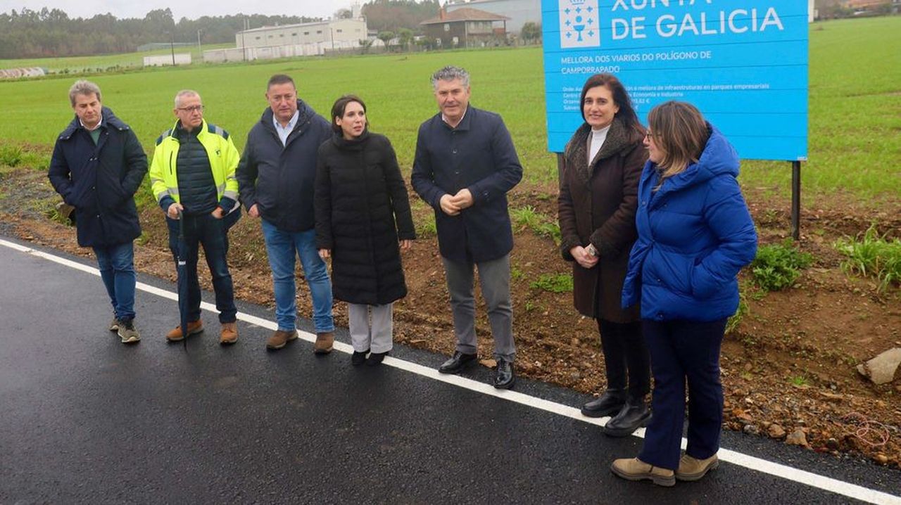 La Xunta invierte 60.000 euros en el polígono empresarial de Boqueixón