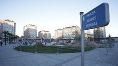 La plaza de Augas F�rreas