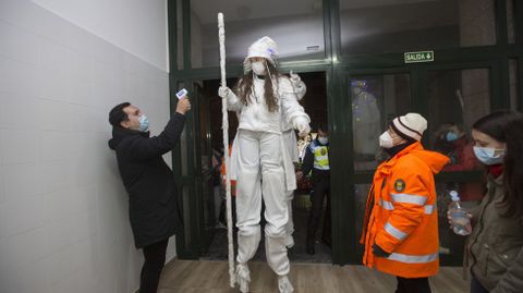 Cabalgata y recepci�n en Mux�a. 