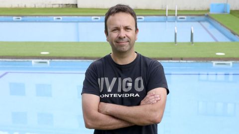 Roberto Barcala, catedr�tico de la Facultade da Educaci�n e do Deporte de Pontevedra y coordinador del trabajo sobre ahogamientos.