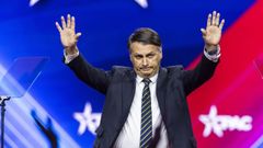  Jair Bolsonaro, se dirig� a los asistentes de la CPAC para elogiar a Trump.