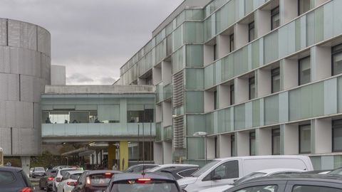 Hospital provincial de Conxo, en donde se registr&oacute; un brote de sarna cotrosa en abril