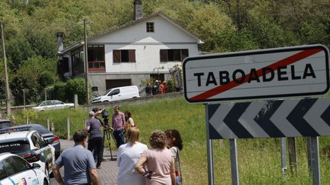 La casa de Taboadela donde falleció una familia tras inhalar monóxido de carbono de un generador.