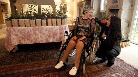 La cambadesa Merchi �lvarez se ha convertido en el rostro de la lucha contra la AME