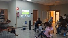 Usuarios de Alume realizan una visita virtual al Pazo de Tor