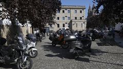 Aparcamiento exclusivo para motos