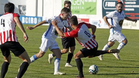 Partido entre el Boiro y el Atlético Arteixo 2021