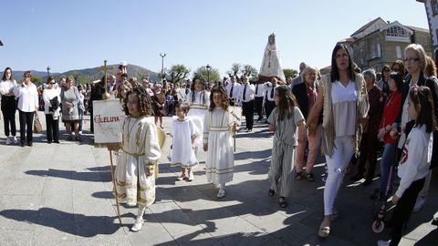SEMANA SANTA,PROCESION Y REPRESENTACION DE LA ANUNCIACION DE LA PALOMITA EN MUROS