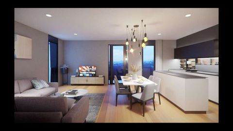 Fotomontaje de un piso piloto del futuro residencial