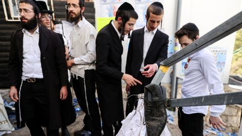Tragedia por una avalancha en la fiesta ultraortodoxa del Lag Baomer, en Israel