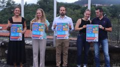 As d�as voluntarias foron recibidas polo alcalde de Lousame, Esteban Ares, a concelleira Silvia Agrafojo, e o t�cnico municipal Xos� Manuel Outeiral