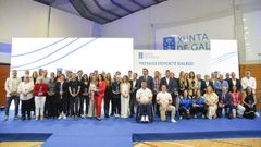 Gala de premios Deporte Galego que reconoce a los mejores deportistas, clubes y entidades deportivas de los aos 2023 y 2024