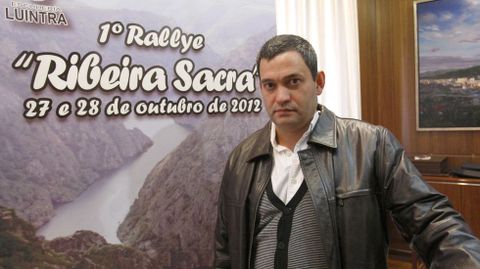 Roberto Soto formó parte de la organización del Rali Ribeira Sacra desde su primera edición
