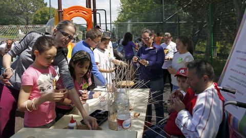 Romara das Letras no colexio de Escarabote