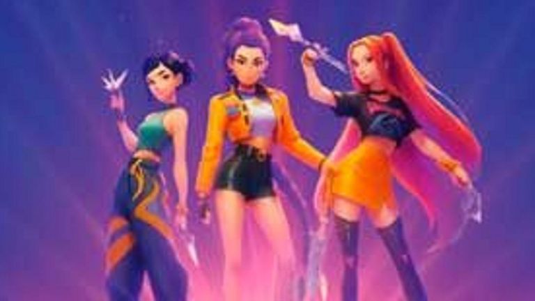 Cartel de «Tributo a las guerreras del K-Pop»