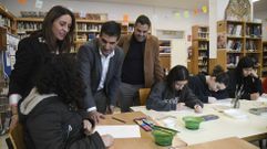 Visita de Gabriel Al�n al IES O Ribeiro 