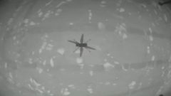 Sombra de Ingenuity en la superficie del planeta vista desde su c�mara
